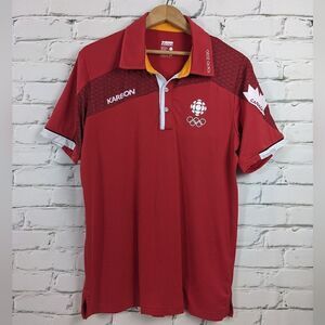 Tokyo 2020 polo shirt Karbon Brand Golf shirt size M